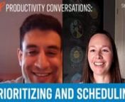 ,Jas and I discuss how we best prioritize as INFPs and we also get a little into scheduling.nnLiked this video?nGet my Productivity For INFPs Mini-Course when you join the For INFPs newsletter. Sign up here: http://amandalinehan.com/courses/mini-course