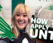 Learn how to apply to the University of North Texas: learnmore.unt.edunn*Sign up to take a tour or learn more about our Mean Green Family* nAdmissions: https://admissions.unt.edu/ nUNT Tours: https://tours.unt.edu/ nUNT at Frisco: https://frisco.unt.edu/ nAdmissions Events: https://admissions.unt.edu/events nn*Join the conversations* nTwitter: https://twitter.com/UNTsocial nInstagram: https://www.instagram.com/unt nFacebook: https://www.facebook.com/northtexas nn*Like, Share and Subscribe* nhttp