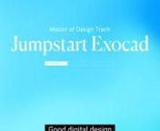 Jumpstart exocad course | Master of Digital Design Track | Level 1 from exocad