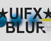 UIFX - Blur Filter - Demo 1 from uifx