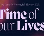 Vis Viva Dance Company Fall 2023 Showcase