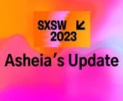 Asheia's Update from asheia
