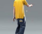 We teamed up with our friends at ESPN for an interactive TikTok animation of Finals MVP, Nikola Jokic. This was created to be the first piece of content posted by ESPN and SportsCenter channels immediately following the result of the series.nnWe built this character from the ground up, as we do with all of our models. The custom yellow polo, hat, Denver Nugget jeans, and ESPN Finals goggles added another layer of complexity.nnWith over 15 million views and 650K likes across Instagram and TikTok