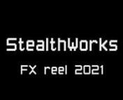 This reel is the compilation of our works which our crews have done so far. Please feel free to contact us when you need high quality FX.nnWeb sitehttps://www.stealthworks.jp/ninfo@stealthworks.jpnnYou can see the title belownnSK-II STUDIO: ‘VS Limitations’ featuring Hinotori NipponnSilent TokyonBiSH STORY OF DUTYnNisshin One Piece Cup Noodle CMnThe sun does not movenDell Japan XPS CMnFULLMETAL ALCHEMISTnKINGSGLAIVE FINAL FANTASY XV nGamera 50’s anniversary movie nFINAL FANTASY XV Audi