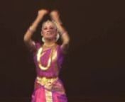 This video has excerpts from my Bharatnatya Arangetram (dance debut). This 3 hour solo performance on Sept 2009 was done in front of an audience of 400+ people and was widely applauded. This 10 minute video contains excerpts from this performance followed by a few other general dances that I performed and/or choreographed.nnThe segments contain -n1. Alarippu – excerpt showinggraceful movements of the eyes, neck, shoulder and arms nn2. Varnam – Selected excerpt shows part of the dance passa