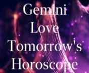 � Start your day off with an in-depth Gemini horoscope! Love is not smooth like milk chocolate; it is full of angles and electricity. Today&#39;s position of the planets brings excitement into your relationship with your beloved.nn� Claim your FREE Personal Psychic Reading now https://j.mp/3os1SRkn� Subscribe and get your daily horoscope every day at 8 p.m. ESTnn��������������n� Dating: secrets to finding a healthy relationship: https://unfckyourlife.com/dating-se