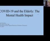Brett G. - COVID-19 and the Elderly - The ImpactnBASIS Independent Advisor: Mrunali Das, Psychology and Math Subject Expert TeachernInternship Location: Visiting NeighborsnOnsite Mentor: Howie Square