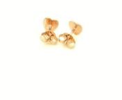 Ali Dainty Love Hearts Stud Earrings in 9ct Gold from 9ct