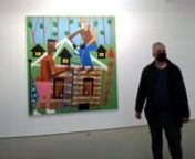 Tour of Nina Chanel Abney with noted collector filmed by Capitol Intelligence/BBN using CI Glass at Jack Shainman Gallery at 524 West 24th Street in New York on December 12, 2020