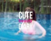 Cute beauty diary EP05 waterproof makeup สวย ใส ไม่กลัวน้ำ BY Pockyming Ming from pockyming
