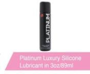https://www.pinkcherry.com/products/platinum-silicone-lubricant-in-3oz (PinkCherry US) nhttps://www.pinkcherry.ca/products/platinum-silicone-lubricant-in-3oz (PinkCherry Canada)nnVelvety smooth, intensely long lasting and versatile enough for the most adventurous playmates, Wet&#39;s Platinum Luxury Silicone Lubricant is, and will always be, one of our top choices for extra slippery, never sticky sexiness.nnContaining pure, high grade silicone, Platinum Luxury was specially formulated to feel as nat