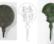 Curatorial fellow Frances Gallart Marqués takes a close look at a selection of Etruscan bronze mirrors in the Harvard Art Museums collections, exploring what they can tell us about the people who made, used, and were buried with them. nnTAKE A CLOSER LOOK:nn+ Engraved tang mirror, Etruscan, late 4th century BCE. Bronze. Harvard Art Museums/Arthur M. Sackler Museum, Transfer from the Alice Corinne McDaniel Collection, Department of the Classics, Harvard University, 2012.1.60. https://hvrd.art/