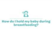 For new mothers, figuring out the best breastfeeding position can be a little difficult because there&#39;s no set method for holding your baby.Ultimately, the best breastfeeding position is the position that works best for your and your baby.However, there are a few standard positions for breastfeeding that work for most mothers.nn1) The Footballn2) The Cradlen3) The Crosscradlen4) Lying DownnnIn this baby gooroo video, by breastfeeding expert Amy Spangler, she and a few new mothers explain and
