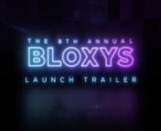 The Bloxy Awards are an annual celebration recognizing the creative and technical achievements of our global community. As we come together for this ceremonial occasion, you will be transported across the Metaverse in a uniquely immersive adventure inspired by some of your favorite Roblox experiences. Mark your calendars, invite your friends, and get ready for a show like no other. #BloxyAwards