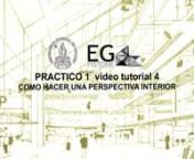 PRACTICO 1 video tutorial 4 - COMO HACER UNA PERSPECTIVA INTERIOR