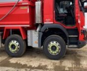 Unused 2021 Volvo FMX 420 8x4 Tipper Lorry, IShift GearBox, Alloys, Weigh Loader, Surround Camera, Air Tail Gate, Easy Sheet, First Registered 01/01/22 (Reg. Docs. Available) - LJ71 DFV - YV2XTW0G7FB724471n140291385nnOG