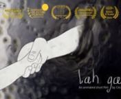 A dive into sunny childhood memories, when a girl is singing and cooking with her father. An intimate moment, so simple. But they’re swept along by the wafting mass of dough into the emotional depths of loss and disappearance; Helpless, the child is trying to grasp what is not tangible.nnAn animated Shortfilm by Cécile BrunnnCH / 2019nwww.lahgah.chnnContactnDirector: info@cecilebrun.ch / www.cecilebrun.ch ninstagram.com/cecilebrun_animationnfacebook.com/cecilebrunanimationnProducer: mail@vira