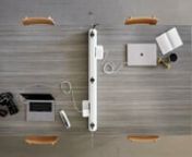 Easily retrofit any workspace by adding privacy and power. With 3 outlets on each side, and just one corded infeed, Fence encourages people to spread out and plug in. But it also creates an attractive physical barrier to give workers the privacy and safety they want to feel their most productive at work.