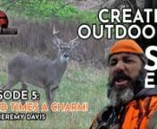 Life can he HARD! There are times we have to pick ourselves up from our bootstraps and do what must be done. The freezer is empty, and so are some of the chairs at the Thanksgiving table due to quarantines and illnesses. In this episode, we are joining Jeremy Davis as he heads out to his special tree stand that he visits every Thanksgiving. He had two unfortunate misses earlier in the year that are leaving him frustrated and ready to get something. Something BIG! Watch Jeremy take on the challen