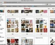 Here is a very basic introduction to the fabulous Pinterest (www.pinterest.com).If you like this tutorial and are interested in all things creative, crafty and handmade, check out my blog www.imake.gg.Thanks :-)