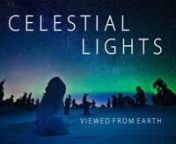 Celestial Lights is my second video project. It is another stop motion based video about the northern lights. The video is shot in the northern parts of Norway, Finland and Sweden during autumn 2011, winter and spring 2012.nnIf you like the video, please feel free to share it!nnMore info about me and my photography work:nhttp://facebook.com/arcticlightphotonhttp://www.arcticlightphoto.nonnIf you have access to proper audio hardware, please connect and turn up the volume to enjoy the fantastic mu