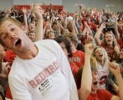 I was approached by a former teacher, Brian Bergin, at AHS to help film this project for a group of students. Ben Bregenzer and his crew organized the entire school to go nuts- clubs, sports teams, and the Redbird cheering section (the Redbird Nest) came up with all the crazy antics themselves. The main idea was that this video would be shown to incoming freshman to get them stoked about high school.nnWe did two runs through the whole thing, which took about 8 minutes each time. Aside from the D