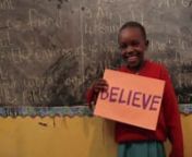 This film was created for the Kibera School for Girls in Nairobi, Kenya.It is based on the song