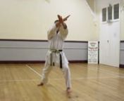 Sensei Ray Alsop (5th Dan and Chief Instructor at Torbay Karate Club in Paignton, Devon) performs the Shotokan Karate Kata: Heian Godan. This kata is performed at Purple Belt (5th Kyu) level when grading to Purple and One White Stripe Belt (4th Kyu). This demonstration is at a slowed pace to help students learn each individual movement.