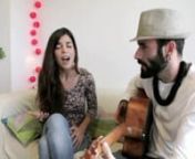 Sara Pi acompañada de Erico Moreira tocando Be who I am para Miyu Barcelona from sarapi