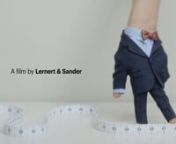 Commissioned specially by Wallpaper* for their forthcoming Hand Made issue, this cheeky clip from Lernert &amp; Sander tests the master craftsmanship of Brioni&#39;s tailors to the max with a particularly challenging customer. Launched at the Salone Di Mobile in Venice, the film has already caught the discerning eye of designer Tweeters Viktor &amp; Rolf.nnNewsletter Signup: eepurl.com/t_kpf • Like: facebook.com/hornetinc • Follow: twitter.com/hornetinc