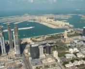 took a 20 minute helicopter ride around Dubai, in this video you can see the following landmarks : nnPalm Jumeirah - a palm tree-like structure at the Arabian Gulf comprising of :n