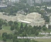 Ces images aériennes déveloopées par la Radio Télévision Suisse (RTS) vous emmènent à la découverte des différents bâtiments de la Genève internationale, en passant par le Palais des Nations, le CERN ou encore le Haut Commissariat des Nations Unies pour les réfugiés (UNHCR).