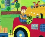 Enjoy this free animated short of our new book, Driving My Tractor!Chug along with a farmer and his tractor on this multi-season animal adventure. This colorful book combines simple counting instruction with humor, repetition and rhythm to encourage learning fun.Buy the book now at www.barefootbooks.com.