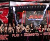 My friends and I went to WWE&#39;s Monday Night Raw on June 11th, 2012. It was a great show and I wanted to be able to relive the experience, so I made a Blu Ray copy. This is the menu I created for that Blu Ray - it includes a short highlight package edited by me, as well as official graphics and performer images as used by WWE on their official Superstars page.nn*Note: No copies of the Blu Ray mentioned are available for sale or otherwise. I am not using this as a means to profit off of WWE&#39;s copy