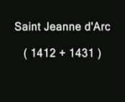 30 mai. Sainte Jeanne d&#39;Arc, vierge et martyre. 1431.nnhttp://hodiemecum.hautetfort.com/archive/2008/05/30/30-mai-sainte-jeanne-d-arc-vierge-et-martyre-1431.htmlnn