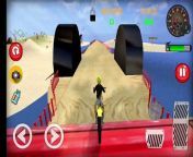 Motocross Bike Stunt Race 3D Game _ Android Gameplay