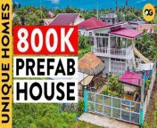 This P800K Retirement Home Was Built In Just 6 Days!This cozy prefab home in Laguna also has a dipping pool and a kubo.&#60;br/&#62;&#60;br/&#62;&#92;