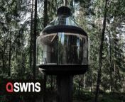A UFO-like treehouse has appeared in a Finnish forest. The otherworldly creation has been built by a firm usually known for making high performance electric cars. Swedish company Polestar constructed the micro space tree house, dubbed KOJA, based on a design by Finnish designer Kristian Talvitie. The concept received an honourable mention in the 2021 Polestar Design Contest, so the company decided to bring it to life to mark the launch of the 2022 contest. Built in the village of Fiskars, an art and design hub in southwestern Finland, KOJA is the first submission from the competition to be realised in full-scale. A response to the contest theme of “progress”, KOJA is described as redefining sustainable travel by reducing the need for travel in the first place, yet still brings people closer to nature.Koja is a Swedish word meaning “hut” or “den”, and the interior of the treehouse offers a simple space for hanging out in nature.Attached to a tree trunk just below the canopy, the design maximises the treetop view with a panoramic glazed façade.Accessed by a rear staircase, there is one room forming a U-shape around the tree trunk.Conceived as a lounge or basic sleeping area, there are no amenities, although users can visit a nearby standalone bathroom in the woods.“We were fascinated by the idea and how it translates our brand values into a different environment. That was key for us, and we were so impressed that we decided to build it,” says Maximilian Missoni, Head of Design at Polestar. Described as “a rich, immersive experience in a natural environment,” KOJA connects to the growing micro space trend and the tree house is accessible for people who would otherwise take a much longer trip to experience the wilderness. “Most designers look at design from a user perspective,” says the designer of KOJA, Kristian Talvitie. “I also look at things from the environment’s perspective. There should be a symbiosis between the design and where it’s encountered.” To translate the design into reality, Kristian Talvitie worked closely with the Polestar Design team in Gothenburg, Sweden, and with colleagues at Finnish design agency Ultra. Created from sustainable and durable materials such as locally sourced wood and wool, KOJA blends in with its natural environment and at the same time creates an eye-catching contrast. KOJA is part of the ‘House by an Architect’ exhibition during the Fiskars Village Art &amp; Design Biennale, open from May to September 2022.