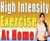 #highintensity #exercise #homeworkout&#60;br/&#62;High Intensity Exercise At Home IIघर पर करें उच्च तीव्रता के व्यायाम II F3 Kavita yobics II&#60;br/&#62;&#60;br/&#62;In this video our young talented and celebrity fitness expert and trainer Kavita Nalwa is telling how to do &#92;