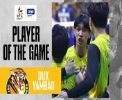 UAAP Player of the Game Highlights: Dux Yambao directs UST's arsenal in thriller over NU from salmaan khan xxx nu