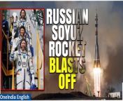 On Saturday, a Russian Soyuz rocket successfully launched three astronauts to the International Space Station (ISS), overcoming a setback that had led to the last-minute abort of its previous launch two days prior. NASA astronaut Tracy Dyson, Russian cosmonaut Oleg Novitsky, and Marina Vasilevskaya of Belarus embarked on their journey from the Russian-leased Baikonur launch facility in Kazakhstan, marking a smooth and triumphant lift-off.&#60;br/&#62; &#60;br/&#62;#RussianSoyuz #SpaceLaunch #AstronautsToISS #SpaceExploration #InternationalSpaceStation #SpaceMission #SoyuzLaunch #ISSExpedition #AstronautJourney #SpaceTravel #RocketLaunch #SpaceFlight #NASA #Roscosmos #SpaceGlitch #SpaceTechnology #OuterSpace #SpaceScience #CosmicJourney #SpaceAdventure&#60;br/&#62;~PR.152~ED.101~GR.125~HT.96~