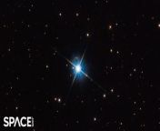 The Hubble Space Telescope has been used to determine the mass of white dwarf star LAWD 37. It is &#92;