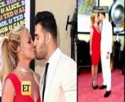 While fans speculated about a possible engagement after spotting a diamond sparkler on Spears’ ring finger at Monday’s &#39;Once Upon a Time in Hollywood&#39; premiere, ET has learned that she and Sam Asghari two are not engaged.