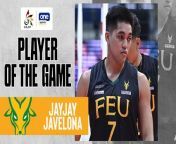 UAAP Player of the Game Highlights: Jayjay Javelona leads FEU charge against La Salle from jeja salle ke chuday