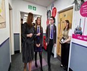 The Secretary of State for Edudation went to Worthing High School to publicise the governments guidance on mobile school&#39;s in schools.&#60;br/&#62;Video SR staff