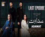 Watch all the episode of Adawat here: https://bit.ly/3GNEn0C&#60;br/&#62;&#60;br/&#62;Adawat Last Episode 63 &#124; Fatima Effendi &#124; Shazeal Shoukat &#124; Syed Jibran &#124; 12th February 2024 &#124; ARY Digital Drama &#60;br/&#62;&#60;br/&#62;Subscribe: https://bit.ly/2PiWK68&#60;br/&#62;&#60;br/&#62;Adawat &#124; When Revenge Takes Over Everything&#60;br/&#62;&#60;br/&#62;Sometimes when you don’t get what you want, jealousy and revenge take over your entire personality and destroy lives around you. Adawat has a similar story.&#60;br/&#62;&#60;br/&#62;Directed By: Syed Jari Khushnood Naqvi&#60;br/&#62;&#60;br/&#62;Cast:&#60;br/&#62;Fatima Effendi,&#60;br/&#62;Saad Qureshi,&#60;br/&#62;Shazeal Shoukat&#60;br/&#62;Syed Jibran&#60;br/&#62;Dania Enwer&#60;br/&#62;Naveed Raza&#60;br/&#62;Kinza Malik.&#60;br/&#62;&#60;br/&#62;#adawat#fatimaeffendi#syedjibran#saadqureshi#shazealshoukat#daniaenwer#naveedraza#kinzamalik &#60;br/&#62;&#60;br/&#62;Join ARY Digital on Whatsapphttps://bit.ly/3LnAbHU&#60;br/&#62;&#60;br/&#62;Pakistani Drama Industry&#39;s biggest Platform, ARY Digital, is the Hub of exceptional and uninterrupted entertainment. You can watch quality dramas with relatable stories, Original Sound Tracks, Telefilms, and a lot more impressive content in HD. Subscribe to the YouTube channel of ARY Digital to be entertained by the content you always wanted to watch.&#60;br/&#62;&#60;br/&#62;Join ARY Digital on Whatsapphttps://bit.ly/3LnAbHU
