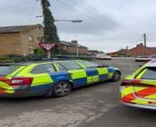 Police cordoned off the Willow View area of Kislingbury on Sunday (February 11) after the body of a dead woman was found in the River Nene.