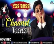Chaand Tare - HD VIDEO &#124; Shah Rukh Khan &amp; Juhi Chawla &#124; Yes Boss &#124; 90&#39;s Songs