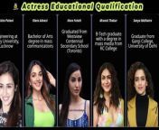 Find out the educational qualifications of your favorite South actresses! You&#39;ll be surprised to know the academic backgrounds of these talented women. Watch now to reveal their secrets#southactress #educationalqualification #revelation&#60;br/&#62;&#60;br/&#62;Our official Website for amazing Free service for a lifetime: https://thetechknowledge.com/&#60;br/&#62;I am using this best Laptop with high efficiency at the lowest price: https://amzn.to/4aHp7An&#60;br/&#62;Learn free Design software from our 2nd Website: https://autocadprojects.com/&#60;br/&#62;Our Facebook: https://www.facebook.com/thetechknowledge1&#60;br/&#62;&#60;br/&#62;﻿&#60;br/&#62;Your Query&#39;s&#60;br/&#62;actress educational qualification&#60;br/&#62;Bollywood actress education qualification &#60;br/&#62;serial actress education qualification&#60;br/&#62;actress education qualification &#60;br/&#62;Malayalam Hollywood actress education qualification&#60;br/&#62;actress education qualification &#60;br/&#62;Tamil Kannard actress education qualification&#60;br/&#62;Telegu actress education qualification&#60;br/&#62;Bengali actress education qualification &#60;br/&#62;Bollywood actress education qualification list&#60;br/&#62;&#60;br/&#62;Disclaimer: Fair Use Notice&#60;br/&#62;Under section 107 of the Copyright Act 1976, allowance is made for FAIR USE for purposes such as criticism, comment, news reporting, teaching, scholarship, and research. Fair use is a use permitted by copyright statutes that might otherwise be infringing. Non-profit, educational, or personal use tips the balance in favor of FAIR USE.&#60;br/&#62;Music used: Inevitable