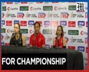 Cignal shakes off first set jitters to beat Akari in four sets&#60;br/&#62;&#60;br/&#62;With Cignal’s acquisition of veterans Dawn Macandili and Jov Gonzaga, head coach Shaq Delos Santos said that their main goal is to be the champions of the tournament.&#60;br/&#62;&#60;br/&#62;Cignal prevailed in a four-setter match against the Akari Chargers, 21-25, 25-18, 25-12, 25-18, in their first match in Premier Volleyball League (PVL) 2024 All-Filipino Conference at the Smart Araneta Coliseum on Saturday, February 24.&#60;br/&#62;&#60;br/&#62;Video by Nicole Anne D.G. Bugauisan&#60;br/&#62;&#60;br/&#62;Subscribe to The Manila Times Channel - https://tmt.ph/YTSubscribe&#60;br/&#62; &#60;br/&#62;Visit our website at https://www.manilatimes.net&#60;br/&#62; &#60;br/&#62; &#60;br/&#62;Follow us: &#60;br/&#62;Facebook - https://tmt.ph/facebook&#60;br/&#62; &#60;br/&#62;Instagram - https://tmt.ph/instagram&#60;br/&#62; &#60;br/&#62;Twitter - https://tmt.ph/twitter&#60;br/&#62; &#60;br/&#62;DailyMotion - https://tmt.ph/dailymotion&#60;br/&#62; &#60;br/&#62; &#60;br/&#62;Subscribe to our Digital Edition - https://tmt.ph/digital&#60;br/&#62; &#60;br/&#62; &#60;br/&#62;Check out our Podcasts: &#60;br/&#62;Spotify - https://tmt.ph/spotify&#60;br/&#62; &#60;br/&#62;Apple Podcasts - https://tmt.ph/applepodcasts&#60;br/&#62; &#60;br/&#62;Amazon Music - https://tmt.ph/amazonmusic&#60;br/&#62; &#60;br/&#62;Deezer: https://tmt.ph/deezer&#60;br/&#62;&#60;br/&#62;Tune In: https://tmt.ph/tunein&#60;br/&#62;&#60;br/&#62;#themanilatimes &#60;br/&#62;#philippines&#60;br/&#62;#volleyball &#60;br/&#62;#sports&#60;br/&#62;